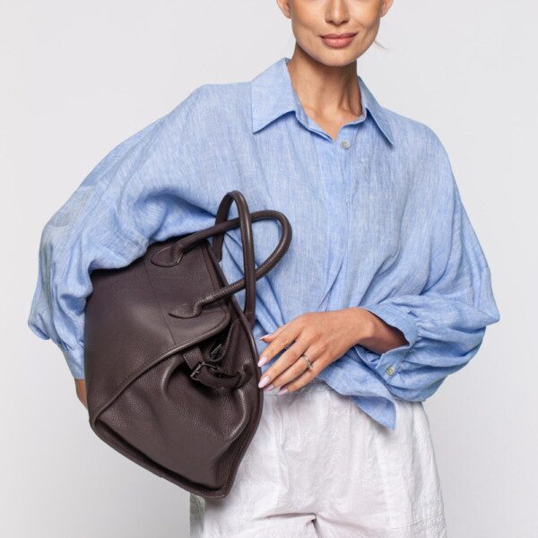 didelis, odinis krepšys