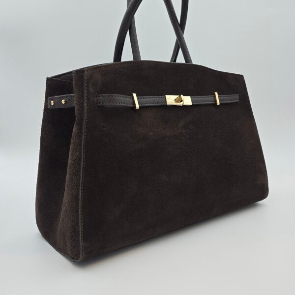 Rankinė „Vittoria“ - šokolado ruda