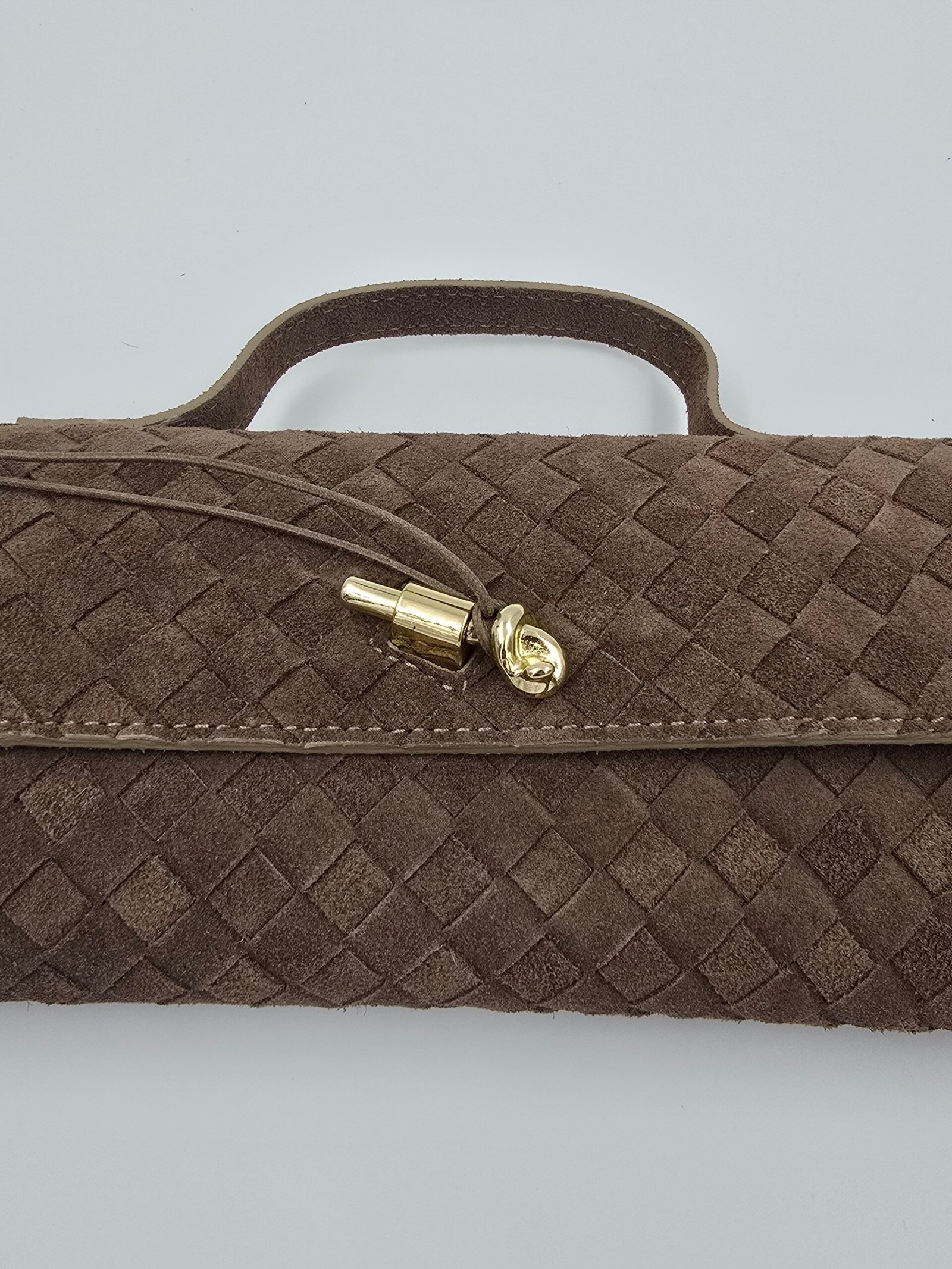 Rankinė „DALINA Firenze“ – natūralios nabuko odos kolekcija - Image 5