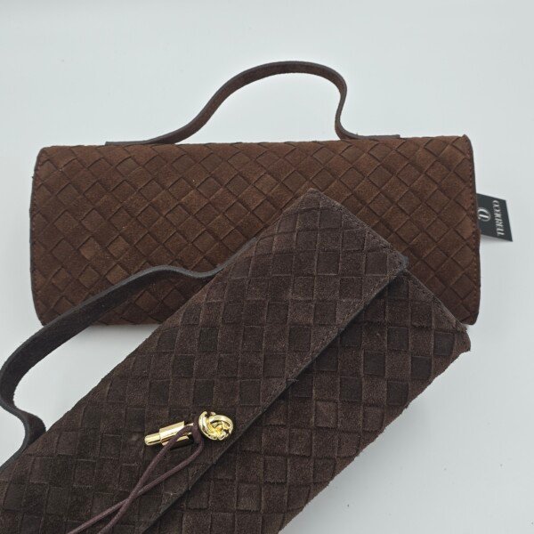 Rankinė „DALINA Firenze“ – natūralios nabuko odos kolekcija