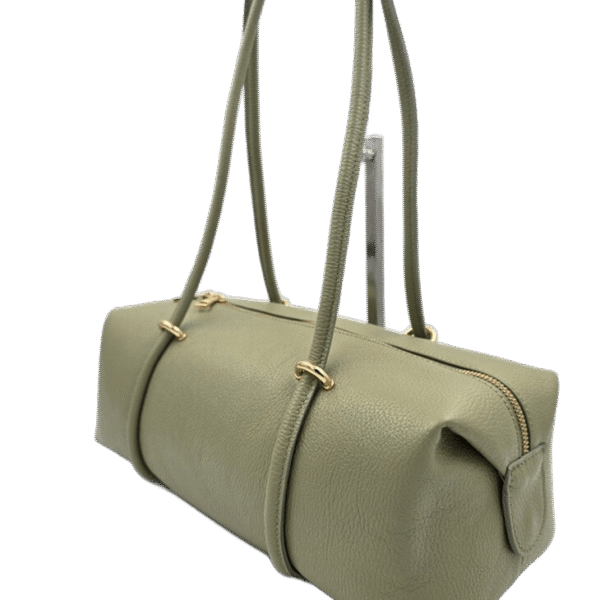 Natūralios odos rankinė „Benitta“ – žalia - "Matcha Green"